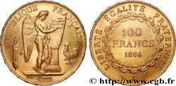 100 francs or Génie, tranche inscrite en relief Dieu protège la France 1886 Paris F.552/7