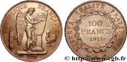 100 francs génie, tranche inscrite en relief liberté égalité fraternité 1911 Paris F.553/5