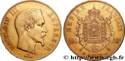100 francs or Napoléon III tête nue 1858 Paris F.550/5