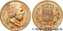 40 francs or Louis XVIII 1824 Paris F.542/15