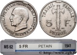 5 francs Pétain 1941 F.338/2