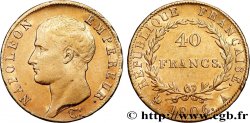 40 francs or Napoléon tête nue, Calendrier grégorien 1806 Paris F.538/1