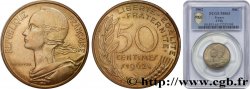 50 centimes Marianne, col à trois plis 1962 Paris F.197/2