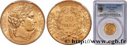 20 francs or Cérès 1850 Paris F.529/3