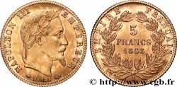 5 francs or Napoléon III, tête laurée 1868 Paris F.502/13