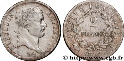 2 francs Napoléon Ier tête laurée, Empire français 1811 Limoges F.255/29