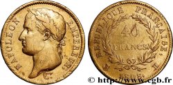 40 francs or Napoléon tête laurée, République française 1808 La Rochelle F.540/3