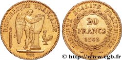 20 francs or Génie, IIe République 1848 Paris F.528/1
