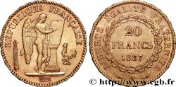 20 francs or Génie, Troisième République 1887 Paris F.533/10