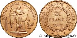 20 francs or Génie, Troisième République 1897 Paris F.533/22