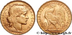 20 francs or Coq, Dieu protège la France 1903 Paris F.534/8