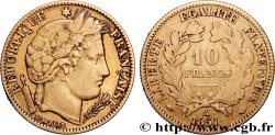 10 francs or Cérès, IIe République 1851 Paris F.504/3