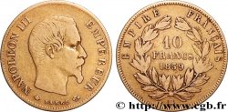 10 francs or Napoléon III, tête nue 1859 Strasbourg F.506/8