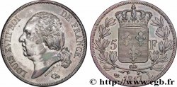 5 francs Louis XVIII, tête nue 1817 Bayonne F.309/22
