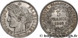 5 francs Cérès, IIe République 1849 Paris F.327/1