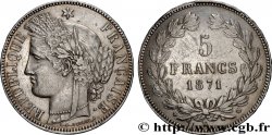 5 francs Cérès, sans légende 1871 Bordeaux F.332/8