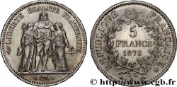 5 francs Hercule 1876 Paris F.334/17