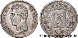 5 francs Charles X, 1er type 1826 Perpignan F.310/25