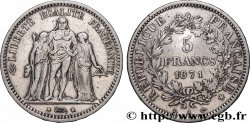 5 francs Hercule, dite “Camélinat” 1871 Paris F.334/4