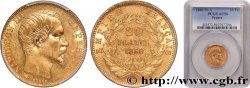 20 francs or Napoléon III, tête nue 1860 Paris F.531/17