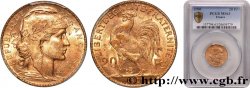 20 francs Coq, Dieu protège la France 1901 Paris F.534/6