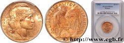 20 francs or Coq, Dieu protège la France 1903 Paris F.534/8