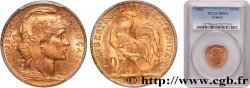20 francs or Coq, Dieu protège la France 1903 Paris F.534/8