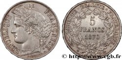 5 francs Cérès, avec légende 1870 Paris F.333/1