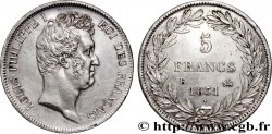 5 francs type Tiolier avec le I, tranche en creux 1831 Rouen F.315/15 TTB+