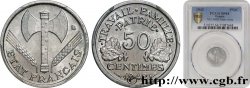 50 centimes Francisque, lourde, premiers exemplaires avec les CROIX 1942 Paris F.195/2