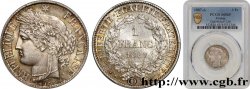 1 franc Cérès, IIIe République 1887 Paris F.216/9