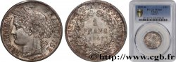 1 franc Cérès, IIe République 1849 Bordeaux F.211/3