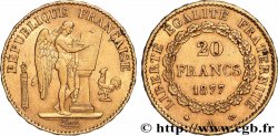 20 francs or Génie, Troisième République 1877 Paris F.533/5