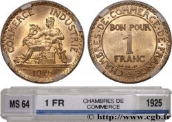 1 franc Chambres de Commerce 1925 Paris F.218/7
