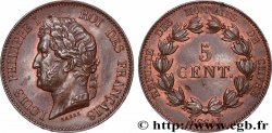 Essai de 5 centimes en bronze, signature BARRE 1840 VG.2917