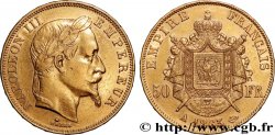 50 francs or Napoléon III, tête laurée 1865 Paris F.548/5