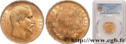 20 francs or Napoléon III, tête nue 1858 Paris F.531/13