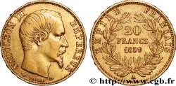 20 francs or Napoléon III, tête nue 1859 Paris F.531/15