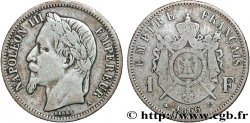 1 franc Napoléon III, tête laurée 1866 Paris F.215/3