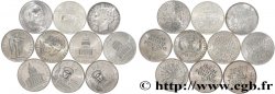 Lot de 10 pièces de 100 francs commémoratives - - F.-/