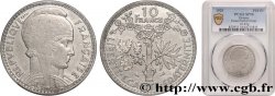 Essai-Piéfort en étain de 10 francs par Bazor, concours de 1929 1929 Paris GEM.161 var.
