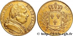 20 francs or Louis XVIII, buste habillé 1815 Lille F.517/18