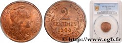 2 centimes Daniel-Dupuis 1908 Paris F.110/11