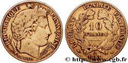10 francs or Cérès, IIe République 1851 Paris F.504/3