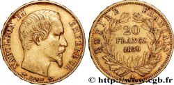 20 francs or Napoléon III, tête nue 1859 Paris F.531/15