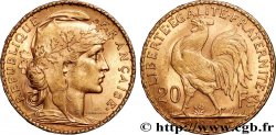 20 francs or Coq, Dieu protège la France 1906 Paris F.534/11