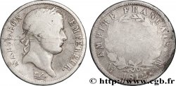 2 francs Napoléon Ier tête laurée, Empire français 1812 Marseille F.255/47 VG
