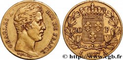 20 francs or Charles X 1827 Paris F.520/6