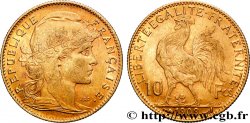 10 francs Or Coq 1909 Paris F.509/10