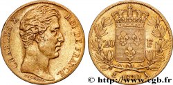 20 francs or Charles X, matrice du revers à cinq feuilles 1830 Paris F.521/6